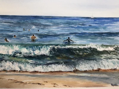 Rough seas