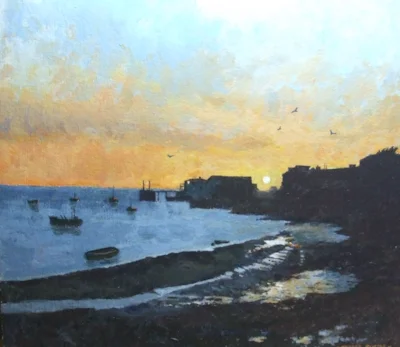Aberdovey sunset 1
