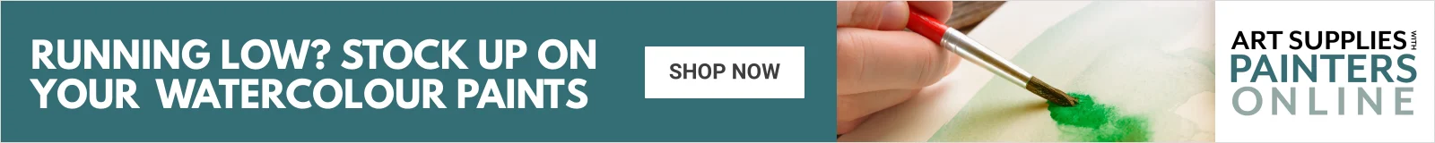 Stock up on your watercolour supplies